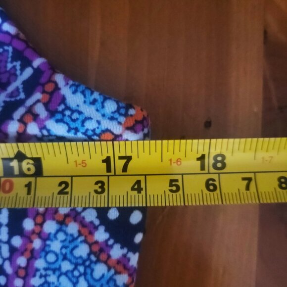 Title Nine Hillary Dream Sleeveless Dress - Multi- Colored Paisley - Size M - Picture 8 of 10